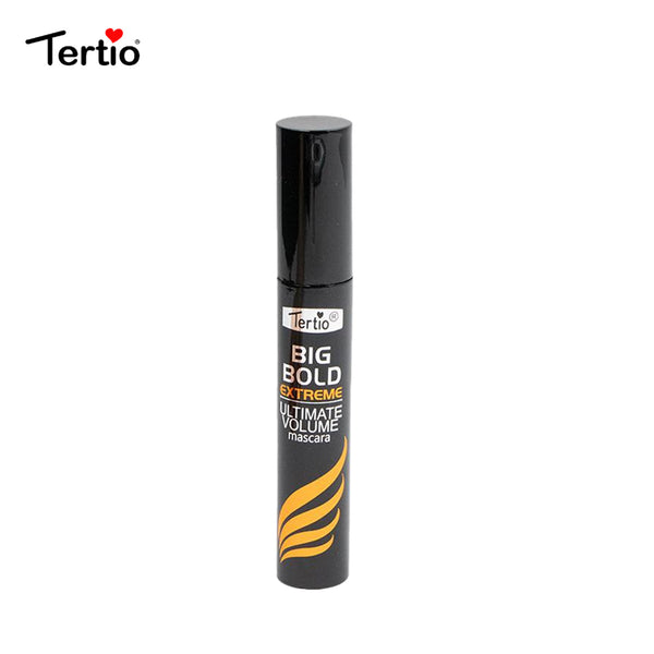 Mascara Tertio Italy pentru Volum ULTIM și Gene 3D - Formula Slim, Rezistenta la Apă, Efec Spectaculos de Încârlire și Densitate