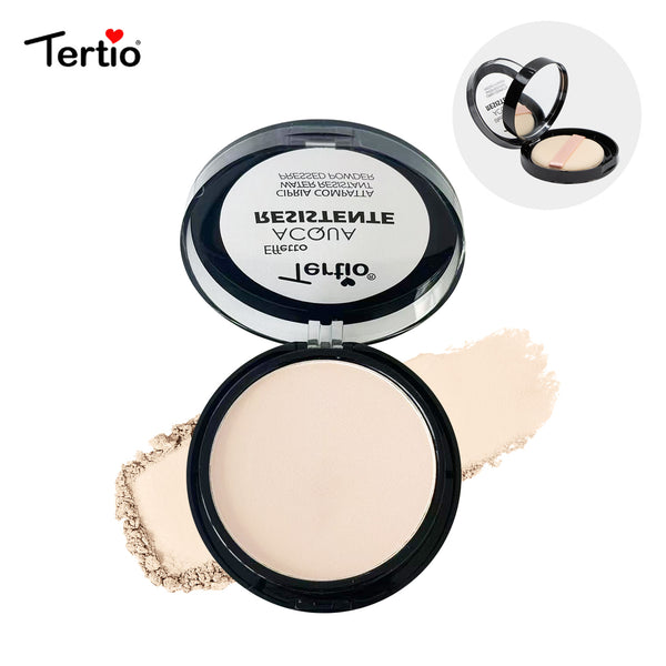 TERTIO Italian Puder Compact Anti-Apă | Finish Mat Natural-1#