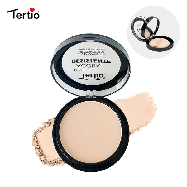 TERTIO Italian Puder Compact Anti-Apă | Finish Mat Natural-2#