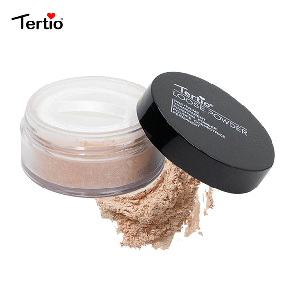 TERTIO Transparent Traceless Setting Powder | Italian Long-lasting Oil Control | Multi-effect Skin Correction Exclusive-6#