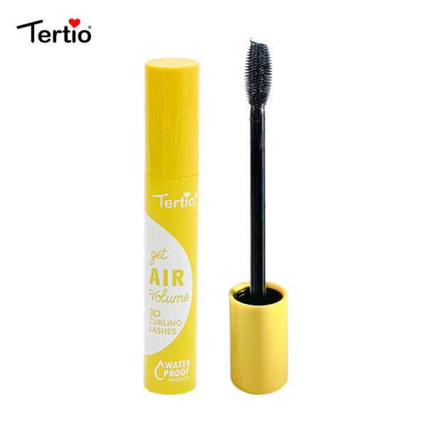 TERTIO 3D Airy Curling Mascara | Italian Light and Thick | Anti-smudge