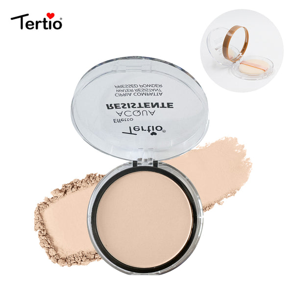 TERTIO Waterproof Oil Pressed Powder｜Italian Soft Focus Makeup| Long-lasting Makeup Color-locking-2#