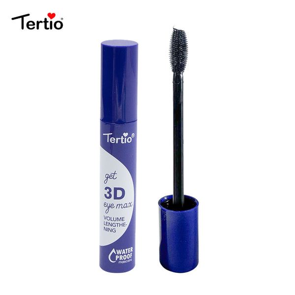 TERTIO 3D VOLUME  Mascara | PRELUNGIRE 30% VOLUM 200% |curling and shaping