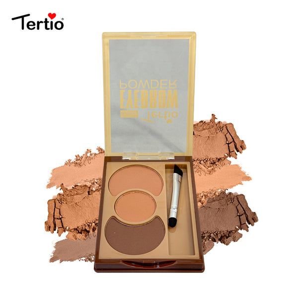 Tertio Pudră pentru Sprâncene Quick Fix – Modelare Rapidă & Hrănire, Rezistentă de Lungă Durată, Stil Italian-4#