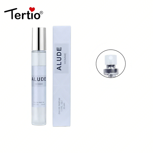 Tertio ALUDE men's perfume 33ml – Inspired by BOSS – Where Ocean Meets Orchard