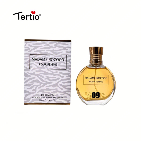 Tertio Madame Rococo women's perfume 100ml Inspired by（COCO CHANEL） Opulent Symphony of Floral Elegance