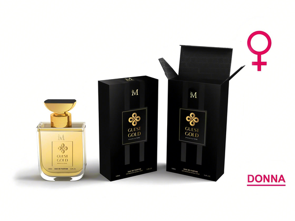 Tertio Guest Gold Pour Femme 100ml - A Fragrance of Elegance and Sophistication