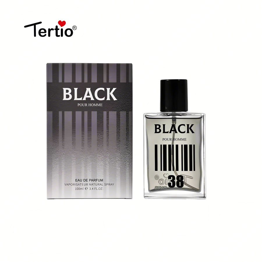 Tertio BLACK MEN'S PERFUME 100ML Inspired by PACO RABANNE Embrace the Shadow of Absolute Power