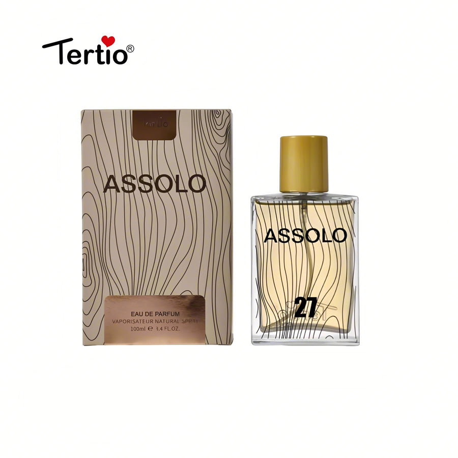 Tertio ASSOLO men's perfume  100ml | Xenobiotic Symphony of Primal Code