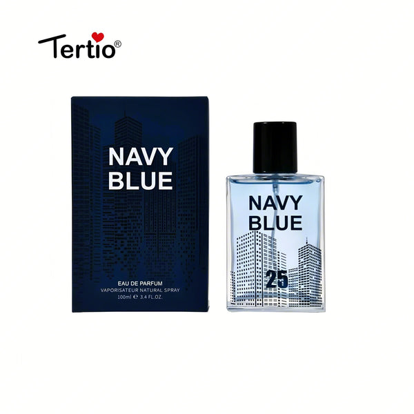 Tertio NAVY BLUE men's perfume 100ml  Inspired by CHANEL( Abyssal Algorithm of Liquid Dominance)