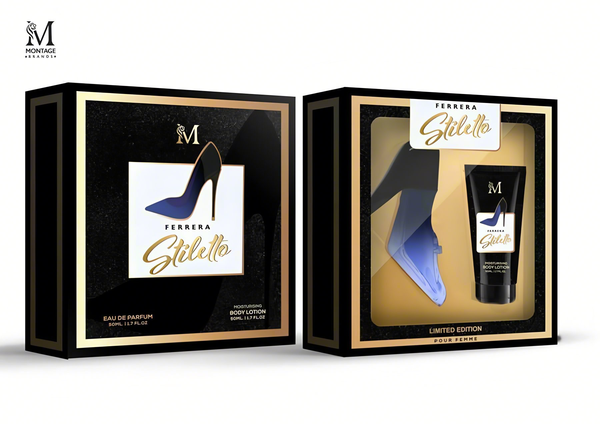 Tertio MONTAGE  Limited Edition Duo Eau de Parfum & Futuristic Body Lotion