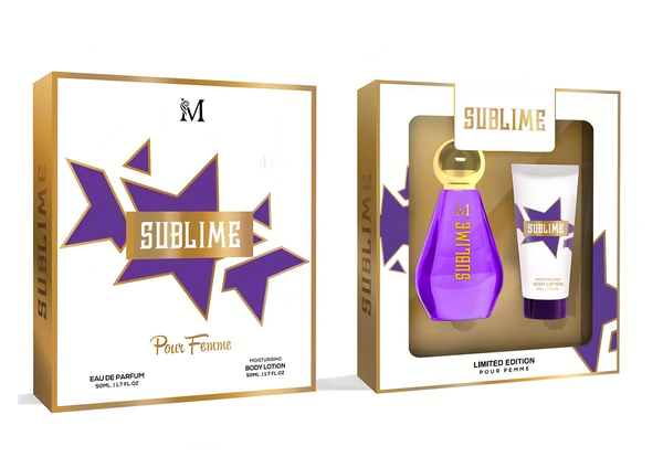 Tertio  SUBLIME  PARFUM & BODY LOTION DUO Eau de Parfum & Luxe Nourishing Lotion