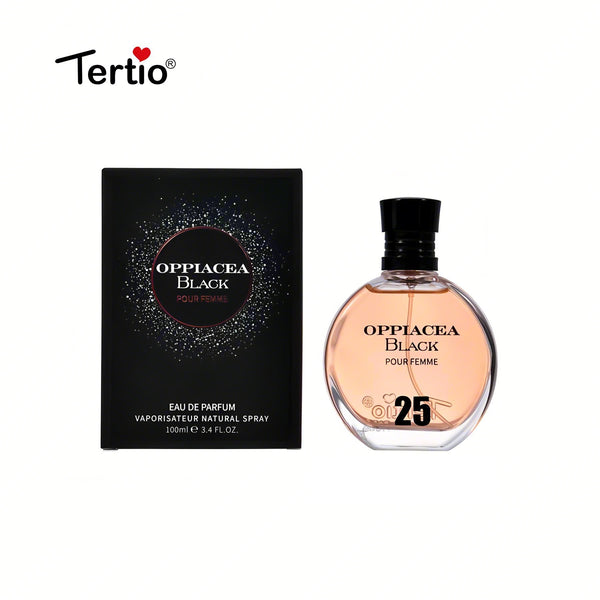 Tertio OPPIACEA BLACK women's perfume 100ml Inspired by YVES SAINT LAURENT(Cryptographic Seduction of the Forbidden Bloom)