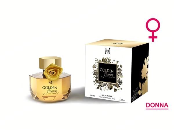 Tertio GOLDEN women's perfume 100ml |Radiate Timeless Brilliance, Italian-Crafted