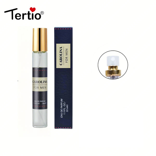 Tertio CAROLINA  MEN'S PERFUME 33ml Inspired by CAROLINA HERRERA (Where Cosmic Botany Meets Gravitational Elegance)